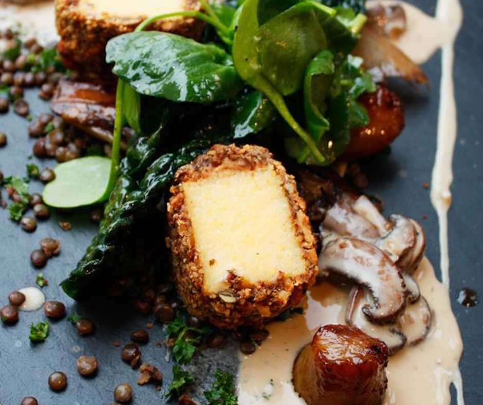 Croquette de polenta végan