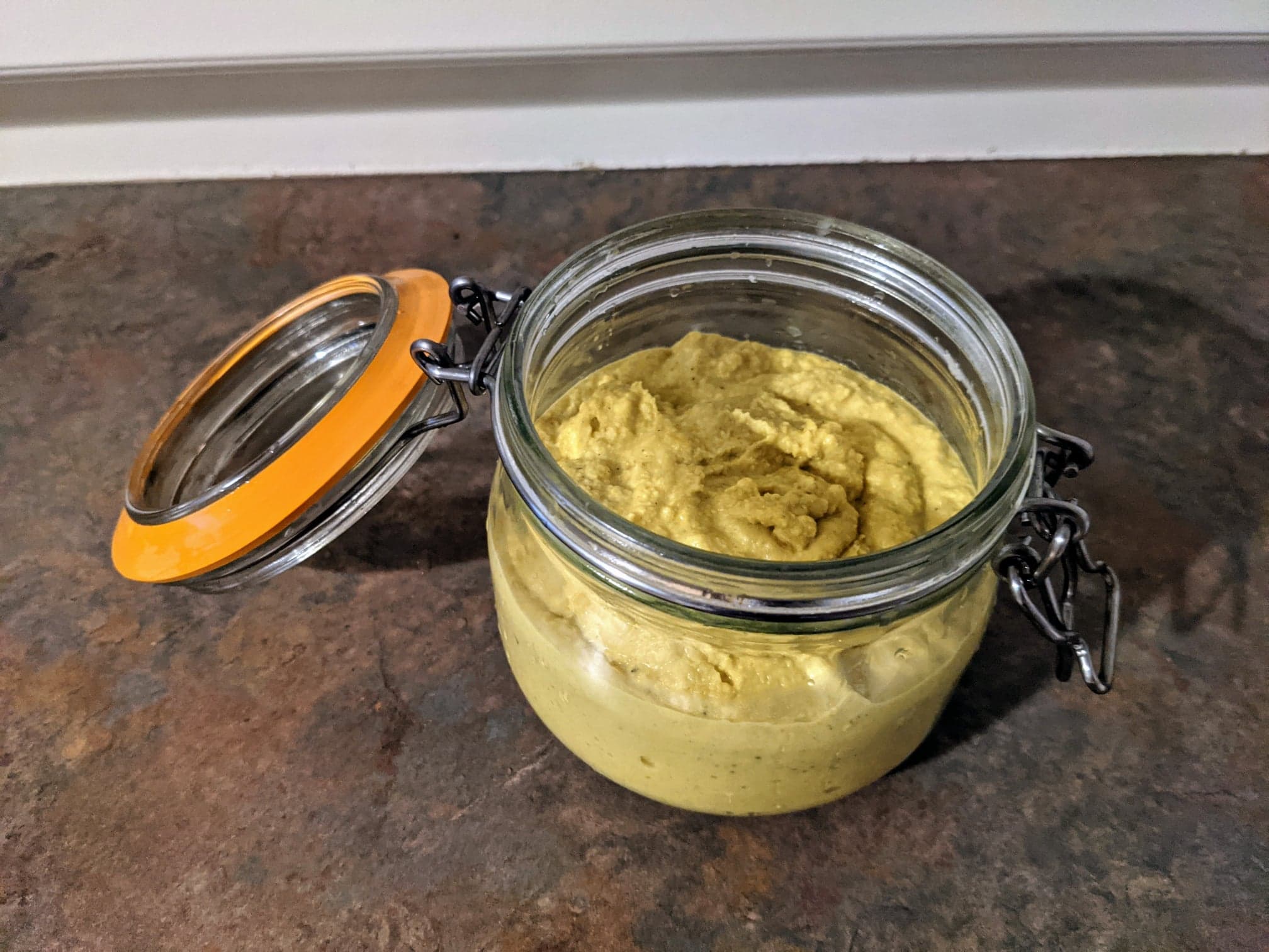 Houmous lactofermenté