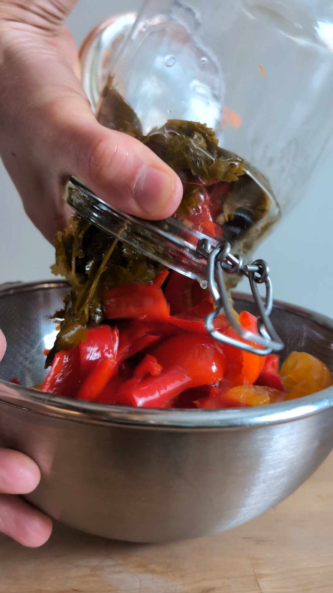 Sauce piquante lactofermentée