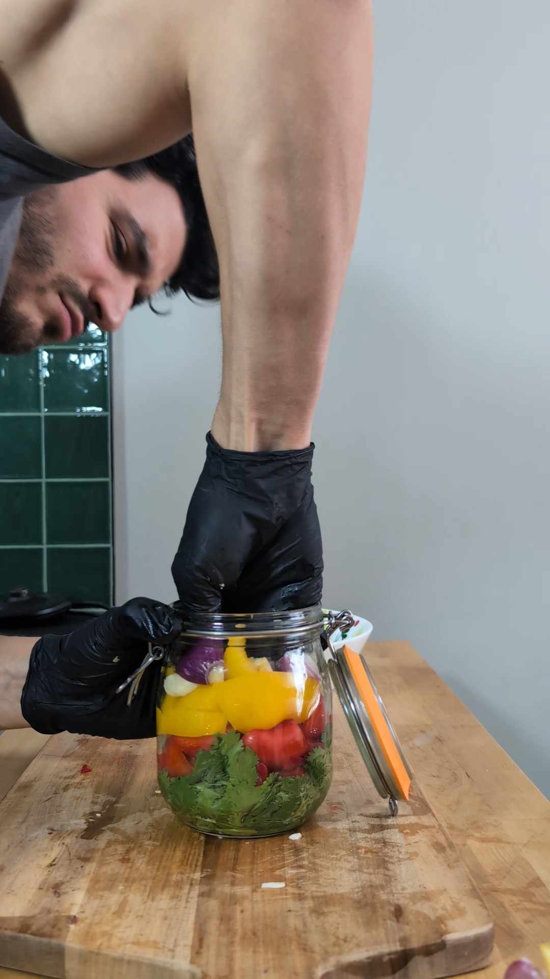 Poivron lactofermenté
