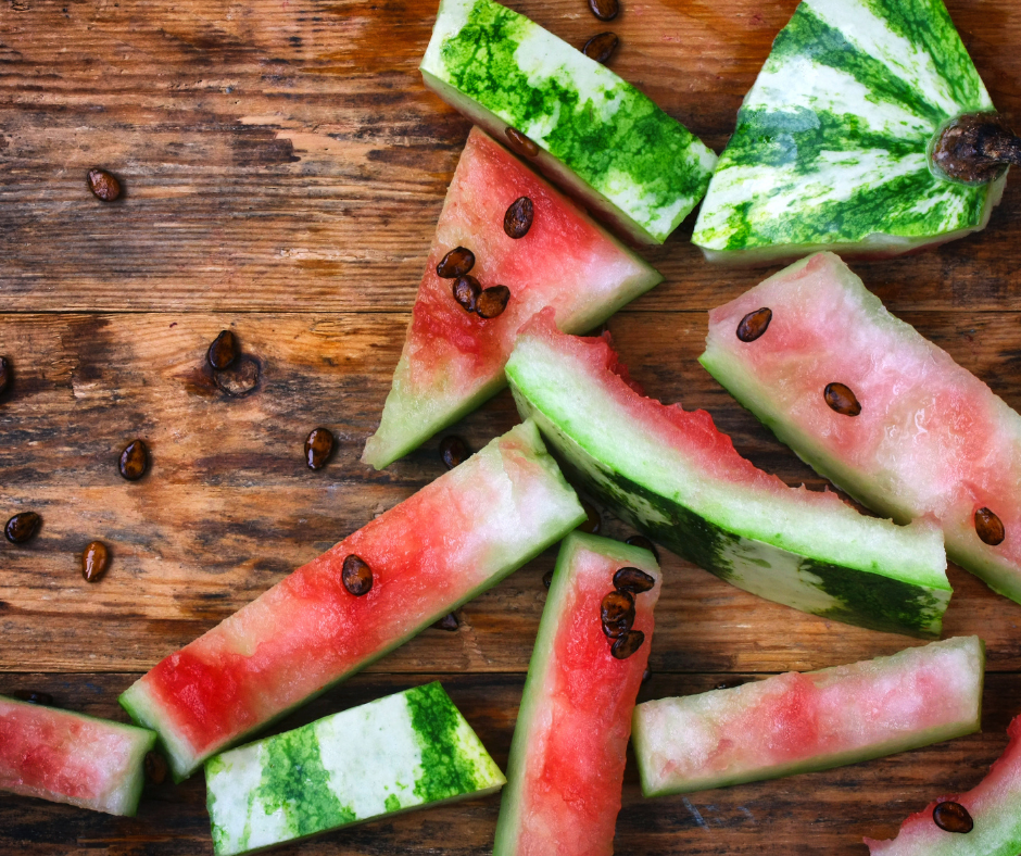 Peau de pastèque lactofermentée