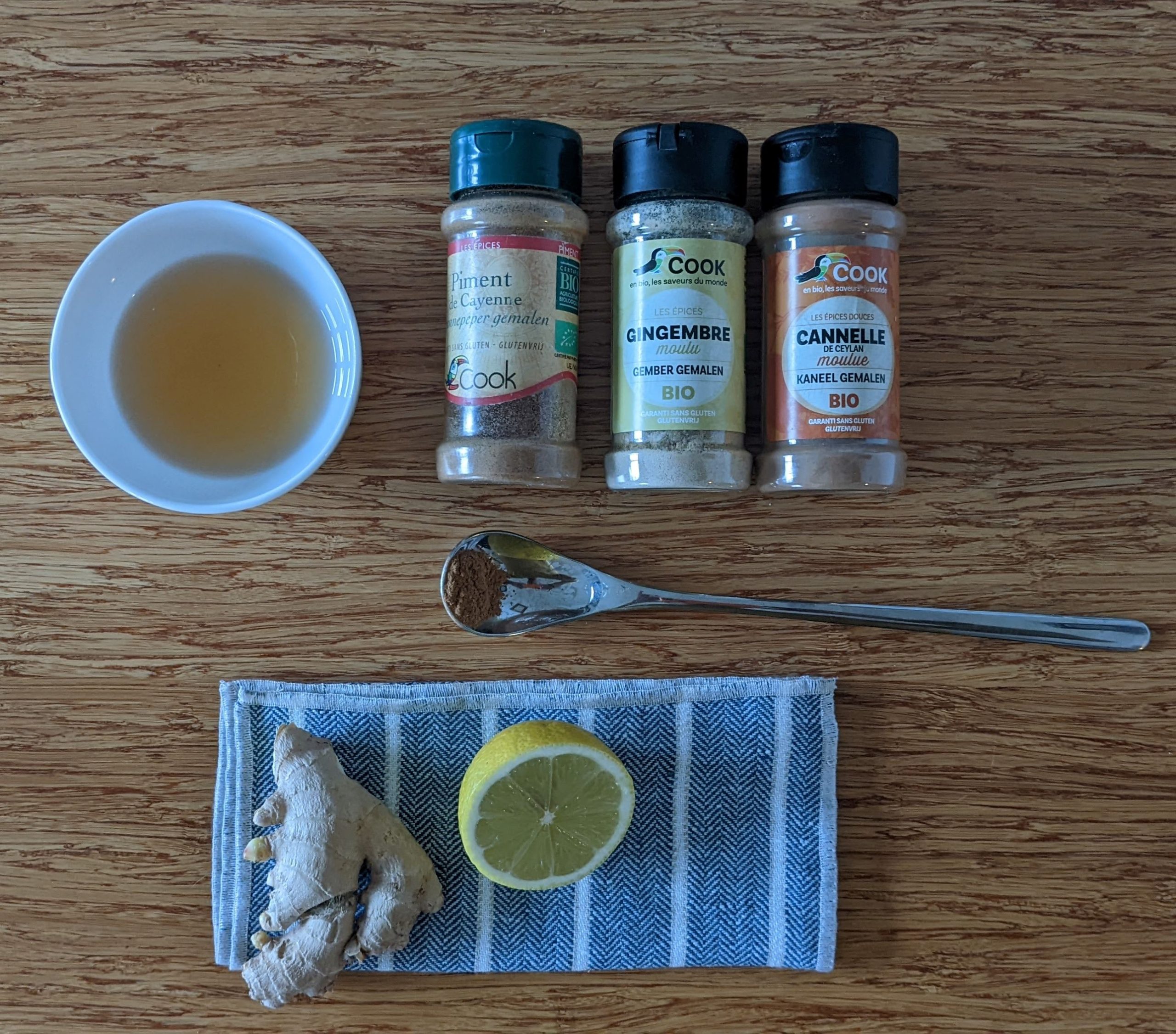 Boisson détox ingrédients