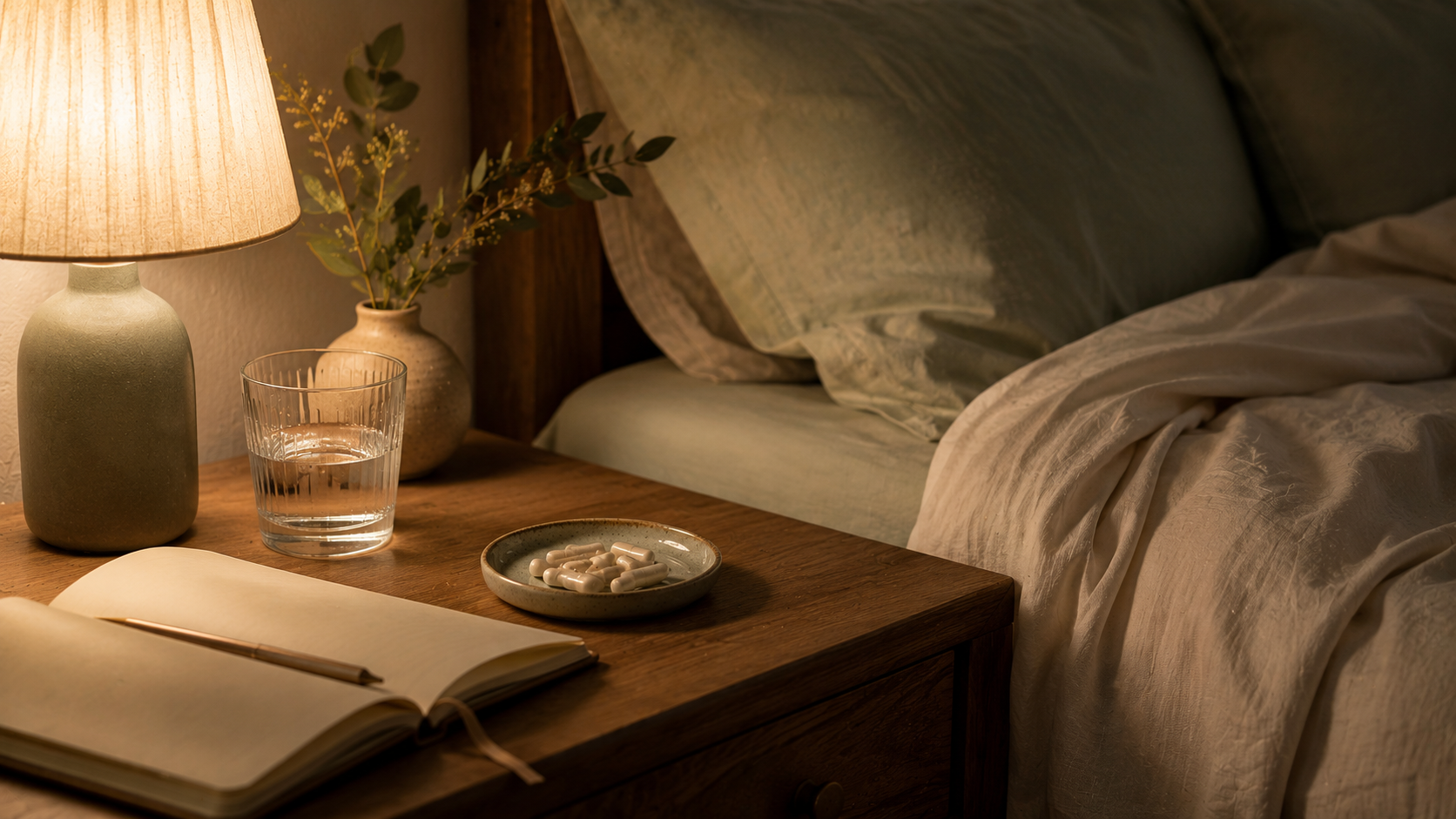 Routine du soir : magnésium et préparation au sommeil réparateur